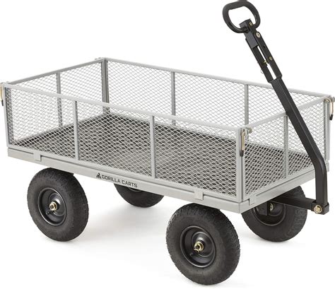 ball bearings in gorilla cart steel utility cart box|gorilla carts for sale.